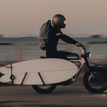 Surf Guiding Taghazout Morocco with electric bike scooter rental Tamraght